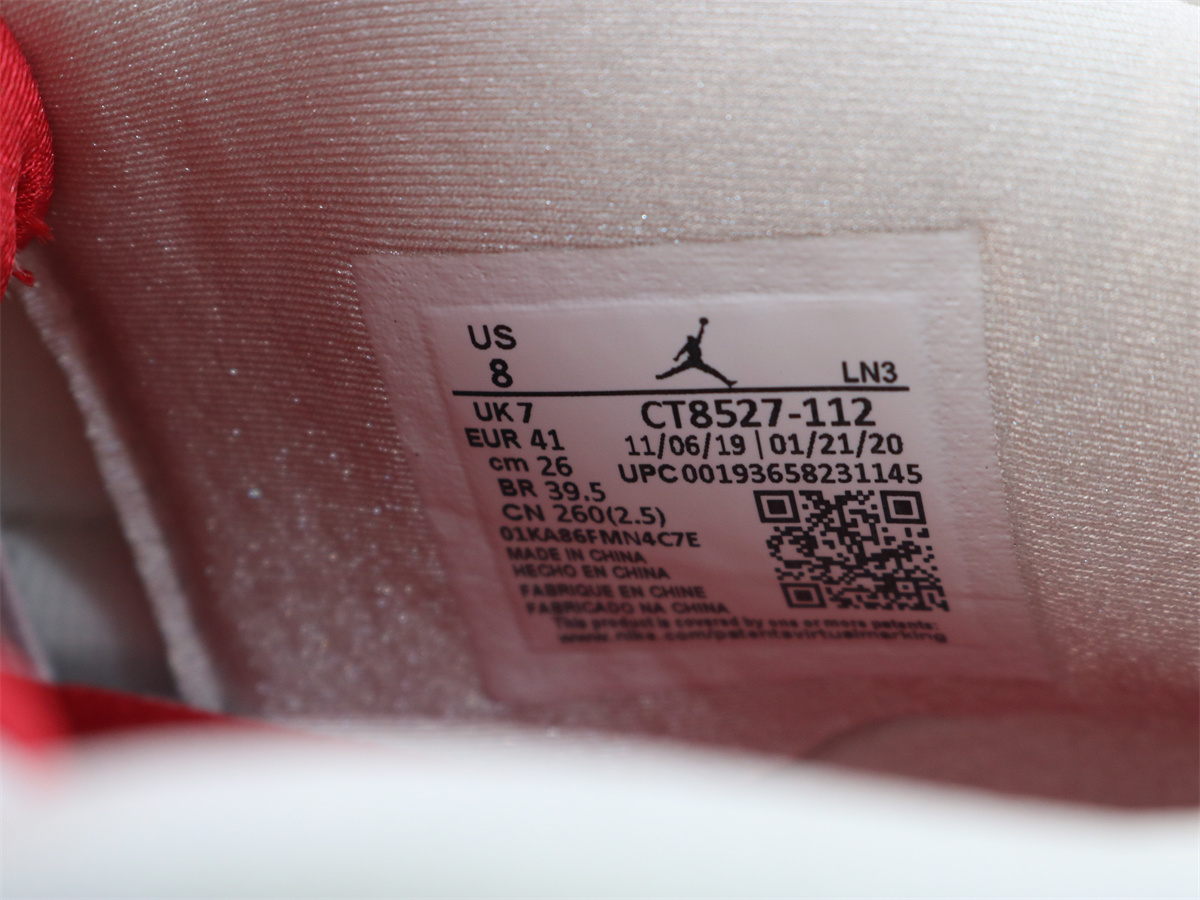 GX Batch Air Jordan 4 Retro Metallic Red CT8527-112